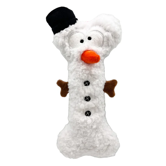 Huxley and Kent Holiday Bone Toy Snowman Large