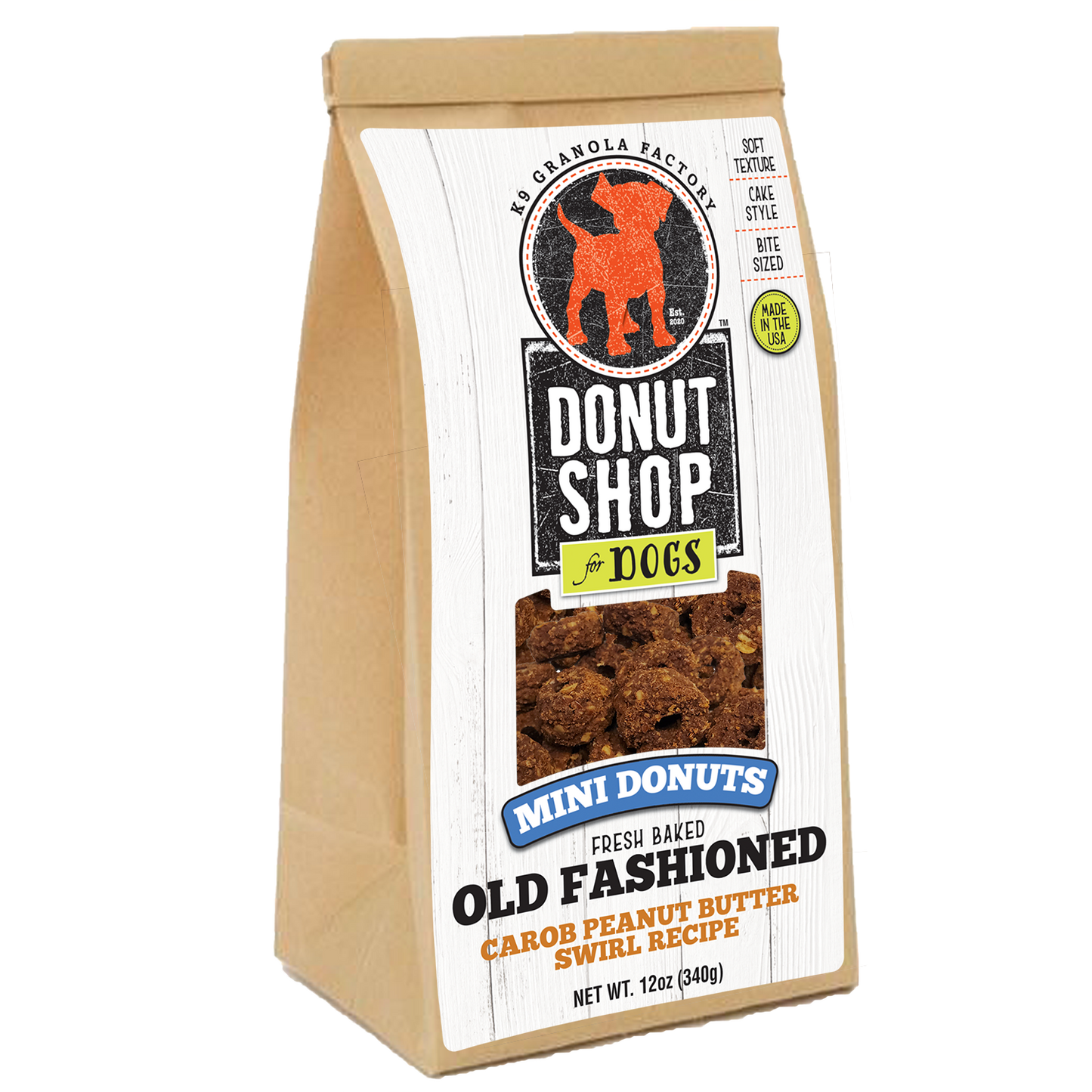 K9 Granola Factory Mini Donuts Peanut Butter