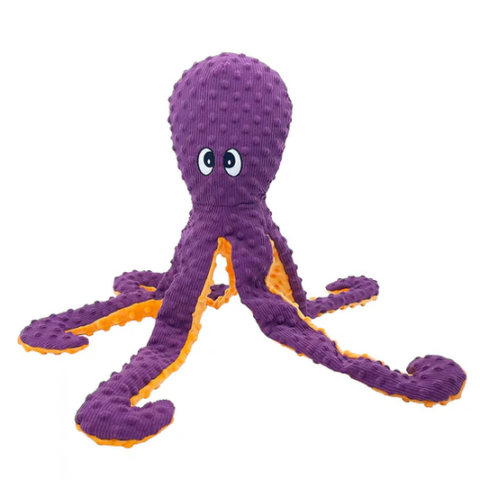 PetLou Dog Toy 26" Purple Octo