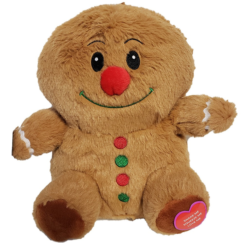 Hero Chuckles Holiday Dog Toy Gingerbread