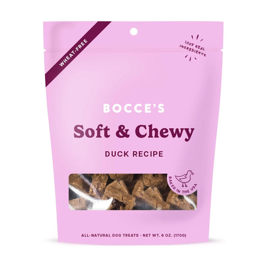Bocce's Bakery Soft and Chewy Dog Treats Duck 6oz