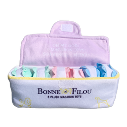 Bonne et Filou Doggie Macaron Toy Large