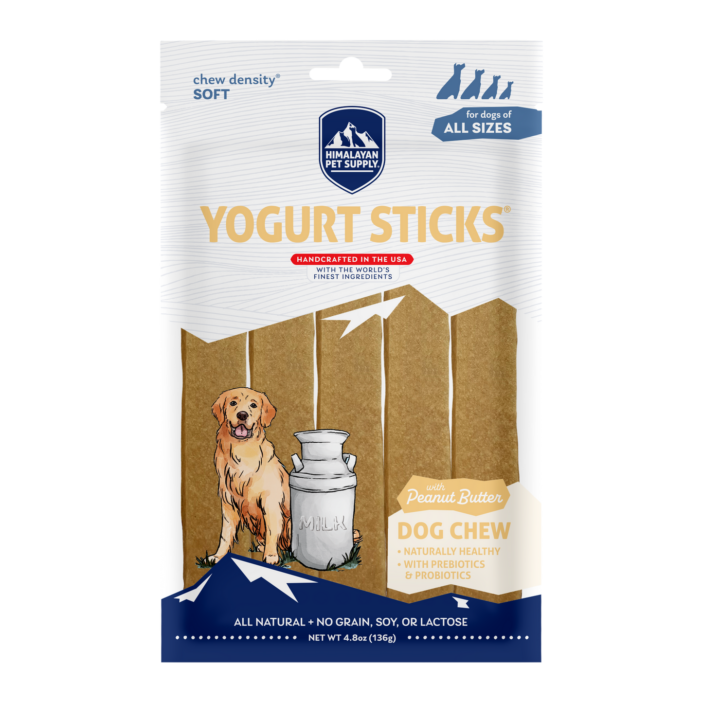 Himalayan Pet Yogurt Sticks Peanut Butter