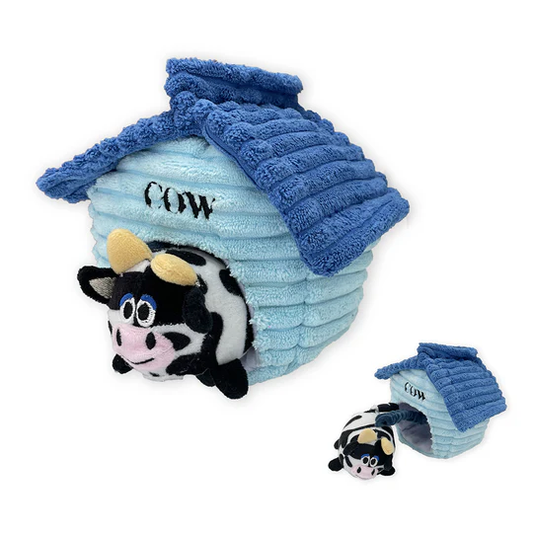 PetLou Cubbies Dog Toy Cow