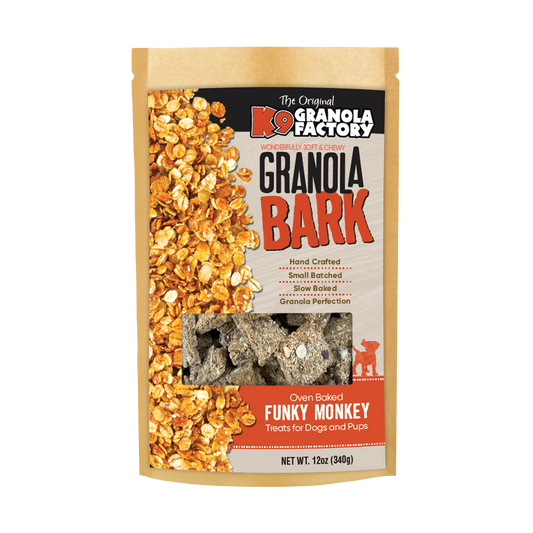 K9 Granola Factory Granola BARK Chunky Monkey