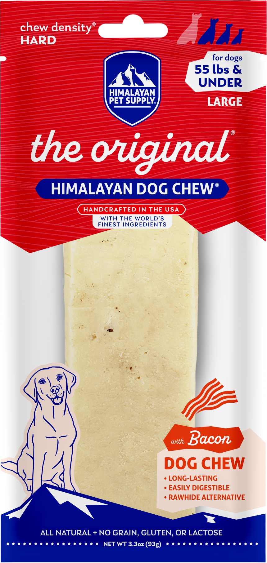 Himalayan Dog Chew Bacon Large