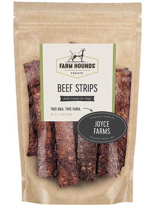 Farm Hounds Meat Strips Beef