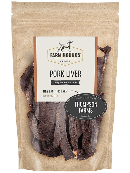 Farm Hounds Dried Treats Pork Liver