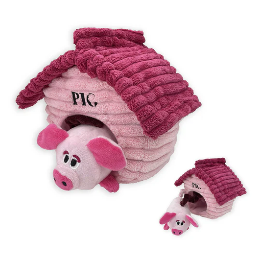 PetLou Cubbies Dog Toy Pig