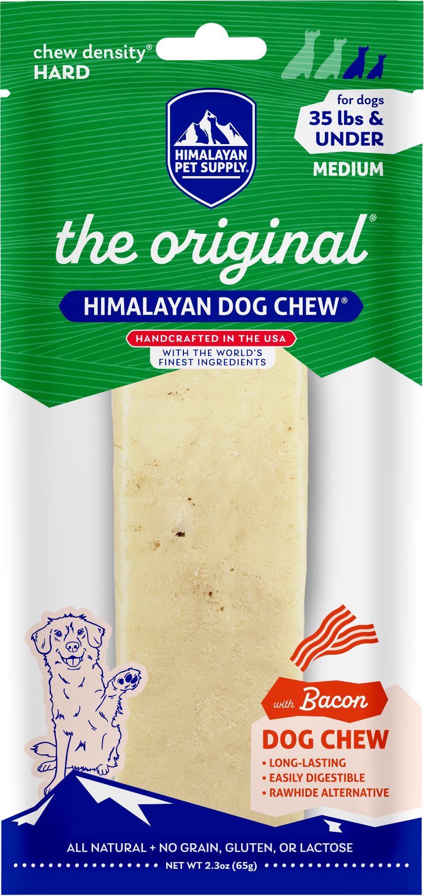 Himalayan Dog Chews Bacon Medium