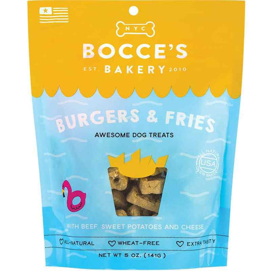 Bocce's Bakery Dog Treats Burgers n Fries