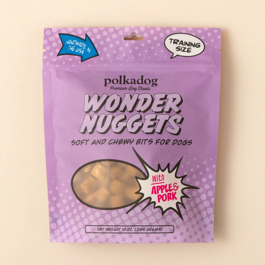 Polkadog Wonder Nugget Treats Pork Apple