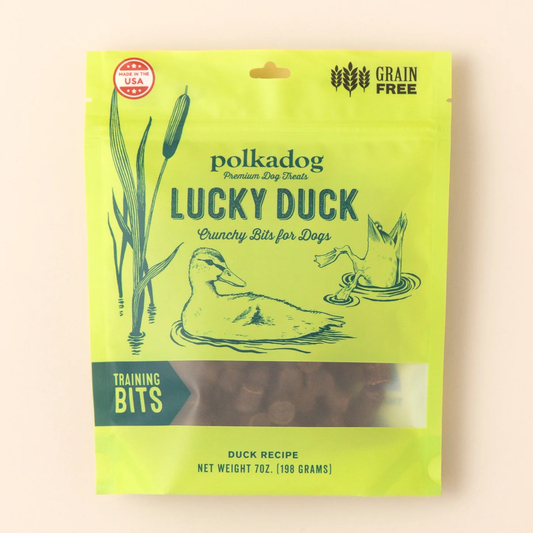 Polkadog Crunchy Bone Treats Lucky Duck