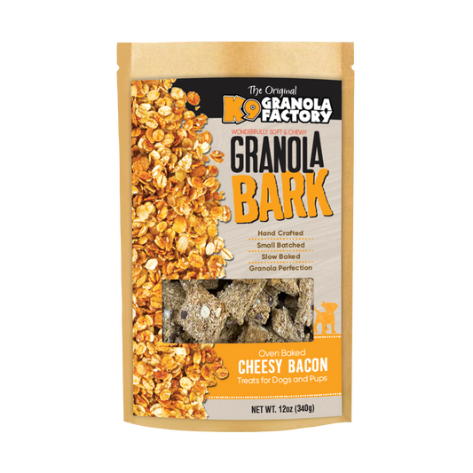 K9 Granola Factory Granola BARK Cheesy Bacon