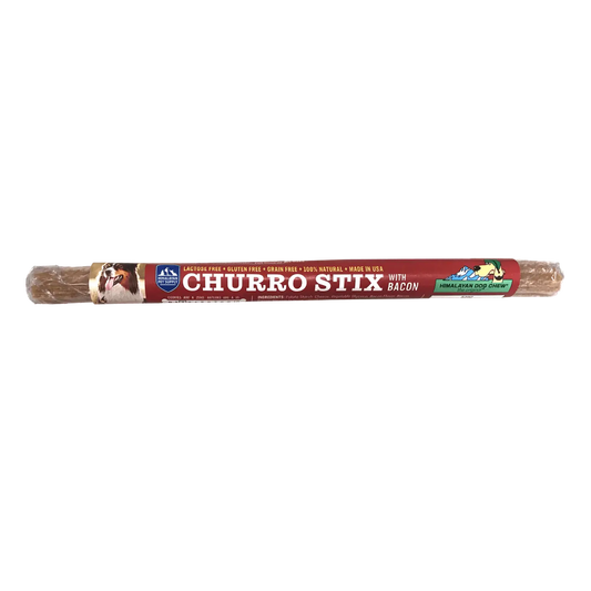 Himalayan Pet Churro Stick Bacon 10 inch