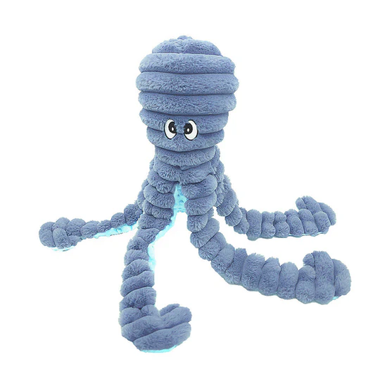 PetLou Dog Toy 26" Blue Octo