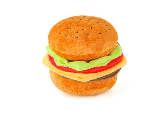American Classic Burger Dog Toy