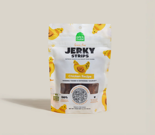 Open Farm Certified Humane Jerky Strips Chicken