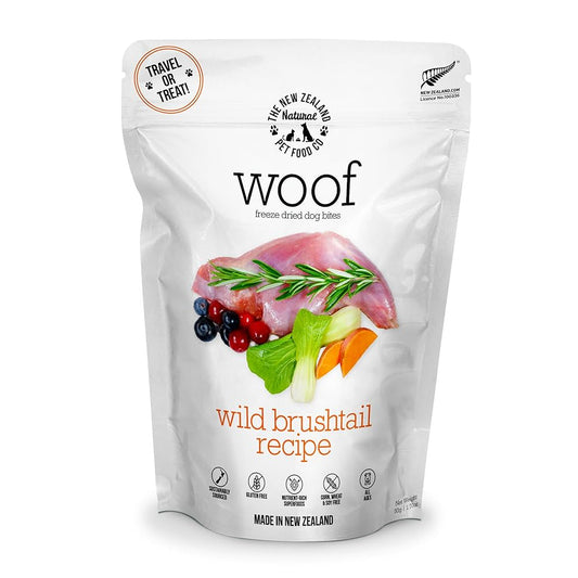 Woof Wild Brushtail Freeze Dried Dog