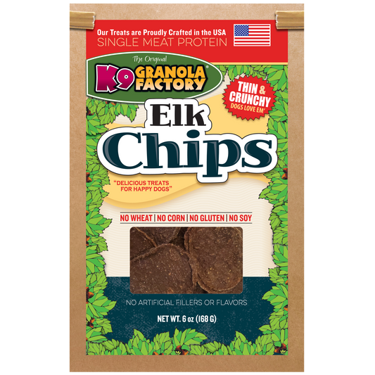 K9 Granola Factory Natural Chips Elk