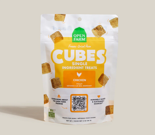 Open Farm Certified Humane Freeze Dried Cubes Chicken